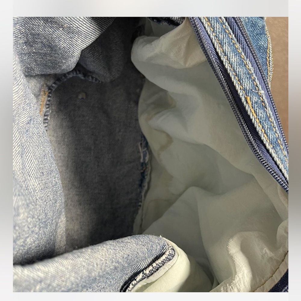 Denim Shoulder Bag - Picture 3 of 5